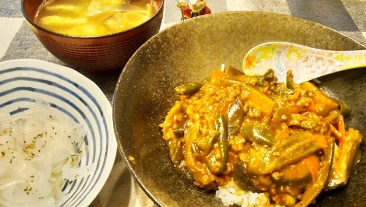 '24．5/8
今夜は麻婆茄子丼😋|たえさん