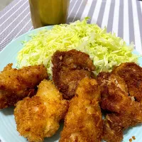 たっぷり一口チキンカツ