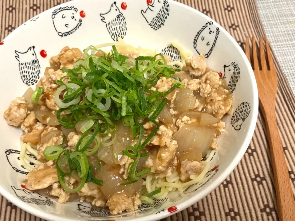 そぼろあんかけパスタ|satokoさん