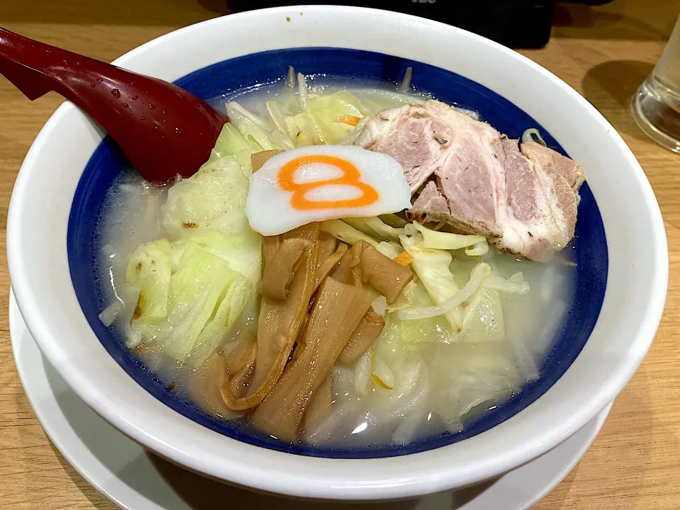 Snapdishの料理写真:野菜らーめん 塩(小)|しのぶさん