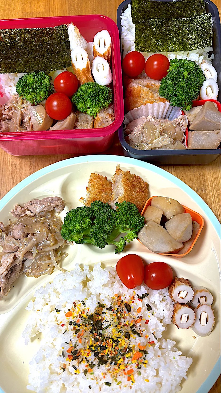 Snapdishの料理写真:男子弁当|じゅんじゅんさん