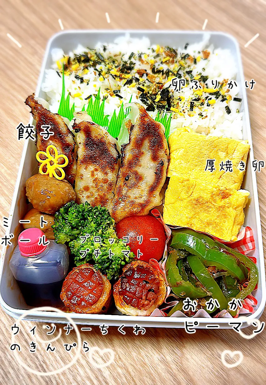 餃子弁当|あだも姉さん