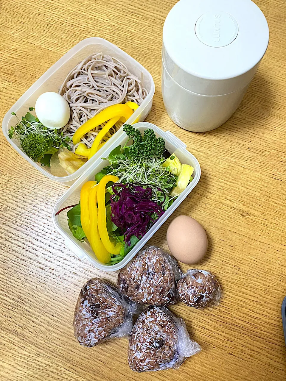 Snapdishの料理写真:給食代替＆出社弁当 #ytbメソッド|あさみさん