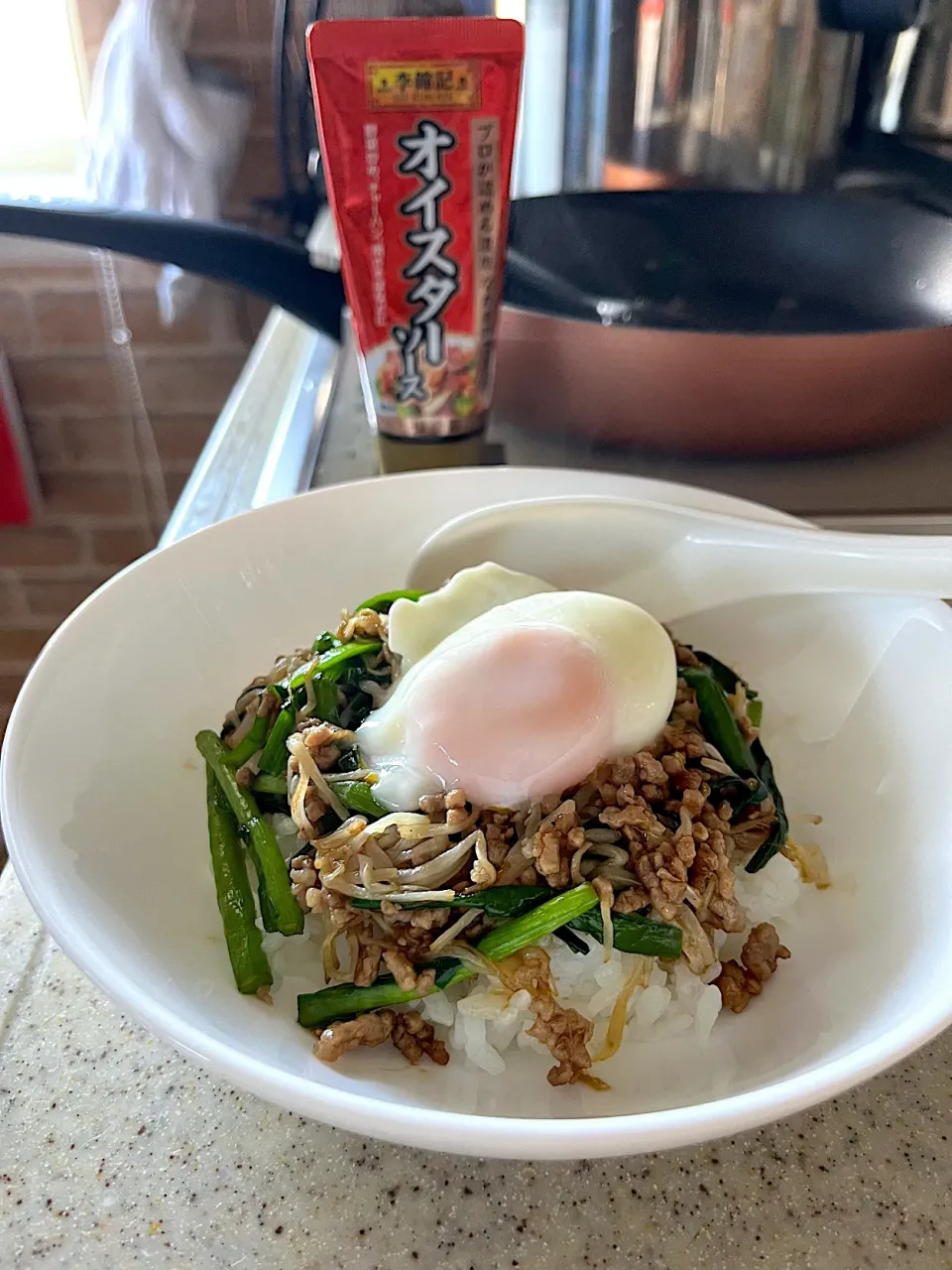 Snapdishの料理写真:オイスター丼|chieko ♪さん