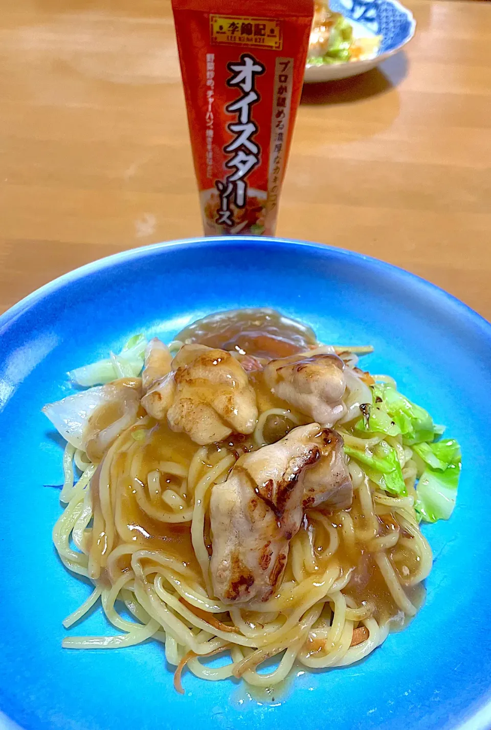 オイスターソースあんかけ焼きそば|おじこさん