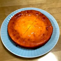 水切りヨーグルトのチーズケーキ|りらっくまさん