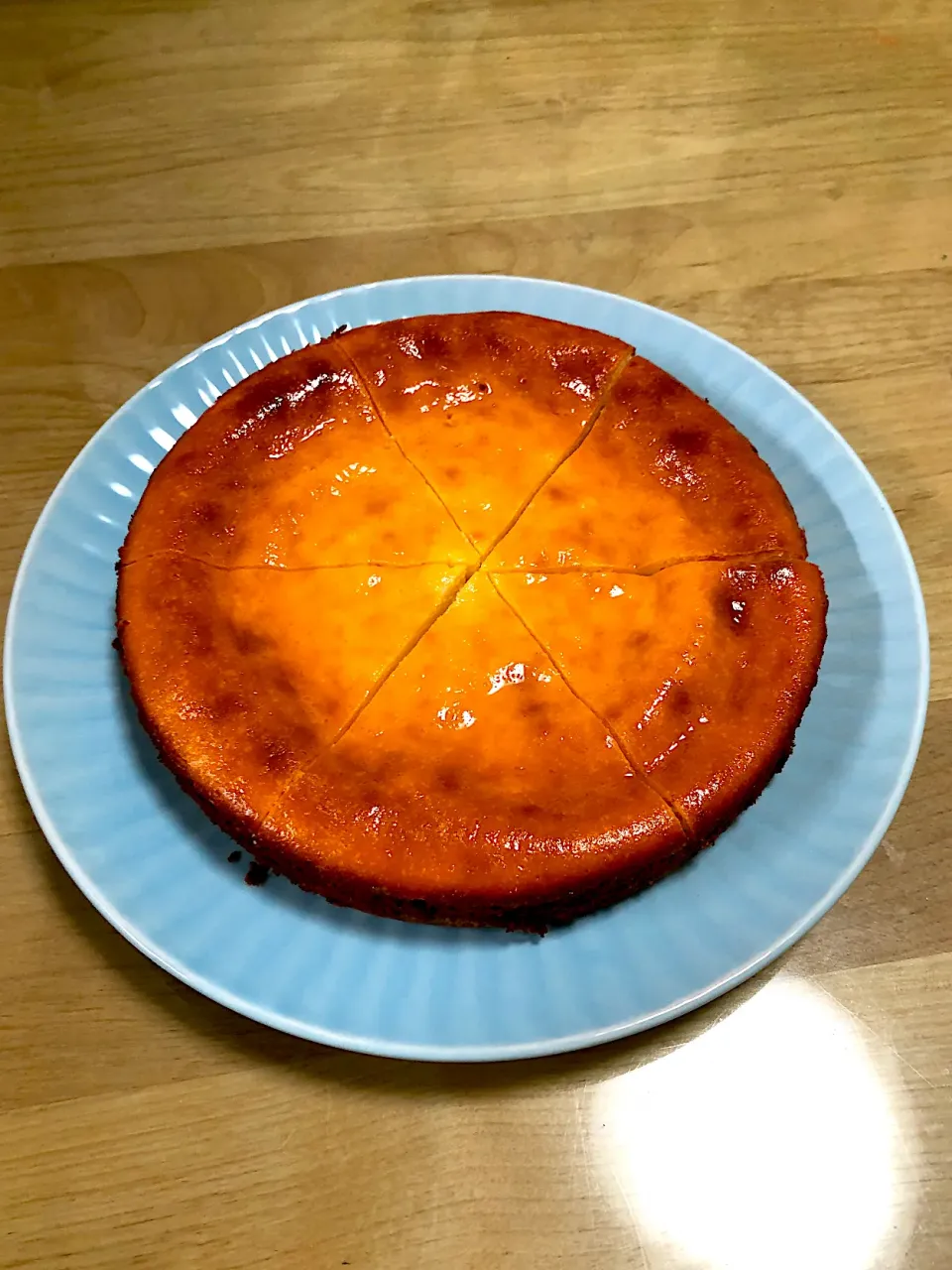 Snapdishの料理写真:水切りヨーグルトのチーズケーキ|りらっくまさん