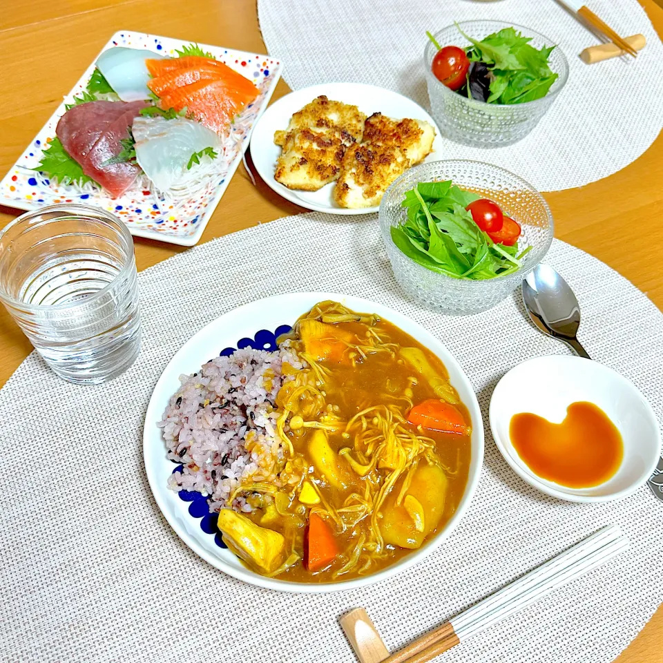 カレーライスディナー🍛|かなママさん