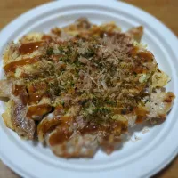 Snapdishの料理写真:オートミールお好み焼き| なーさん