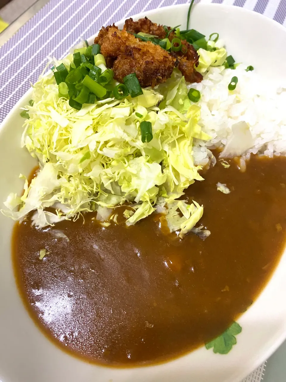 残り物全部乗せカレー|単身赴任のっちさん