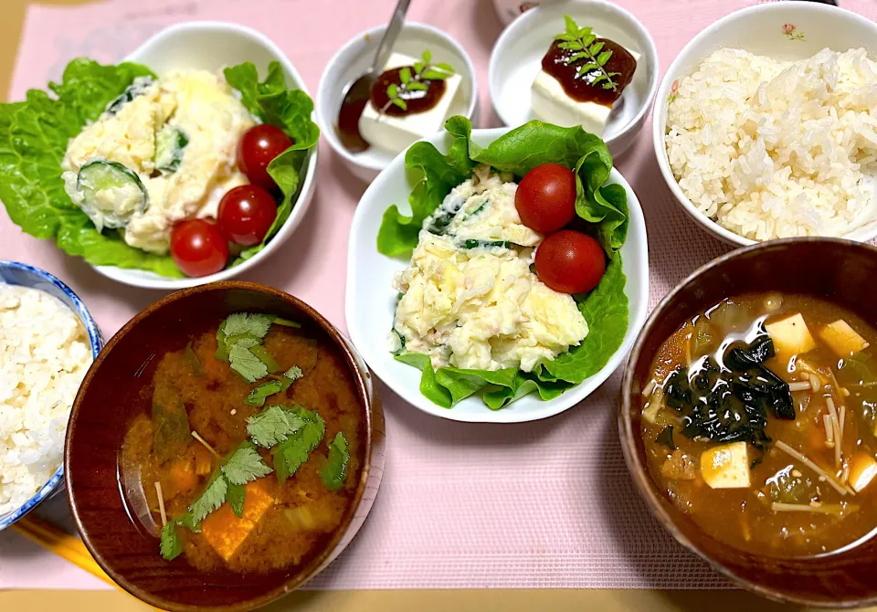 超美味なポテトサラダで晩ごはん~(^^)❤︎|いつくしみちゃんさん