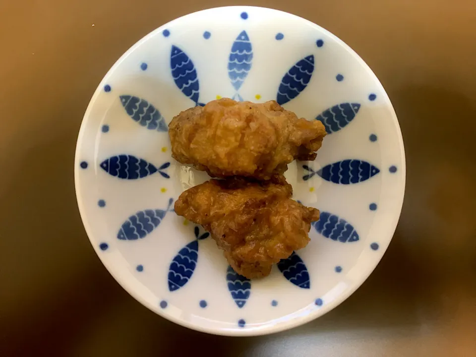 オリジン 若鶏の唐揚げ(レモンベッハー味）|ばーさんさん