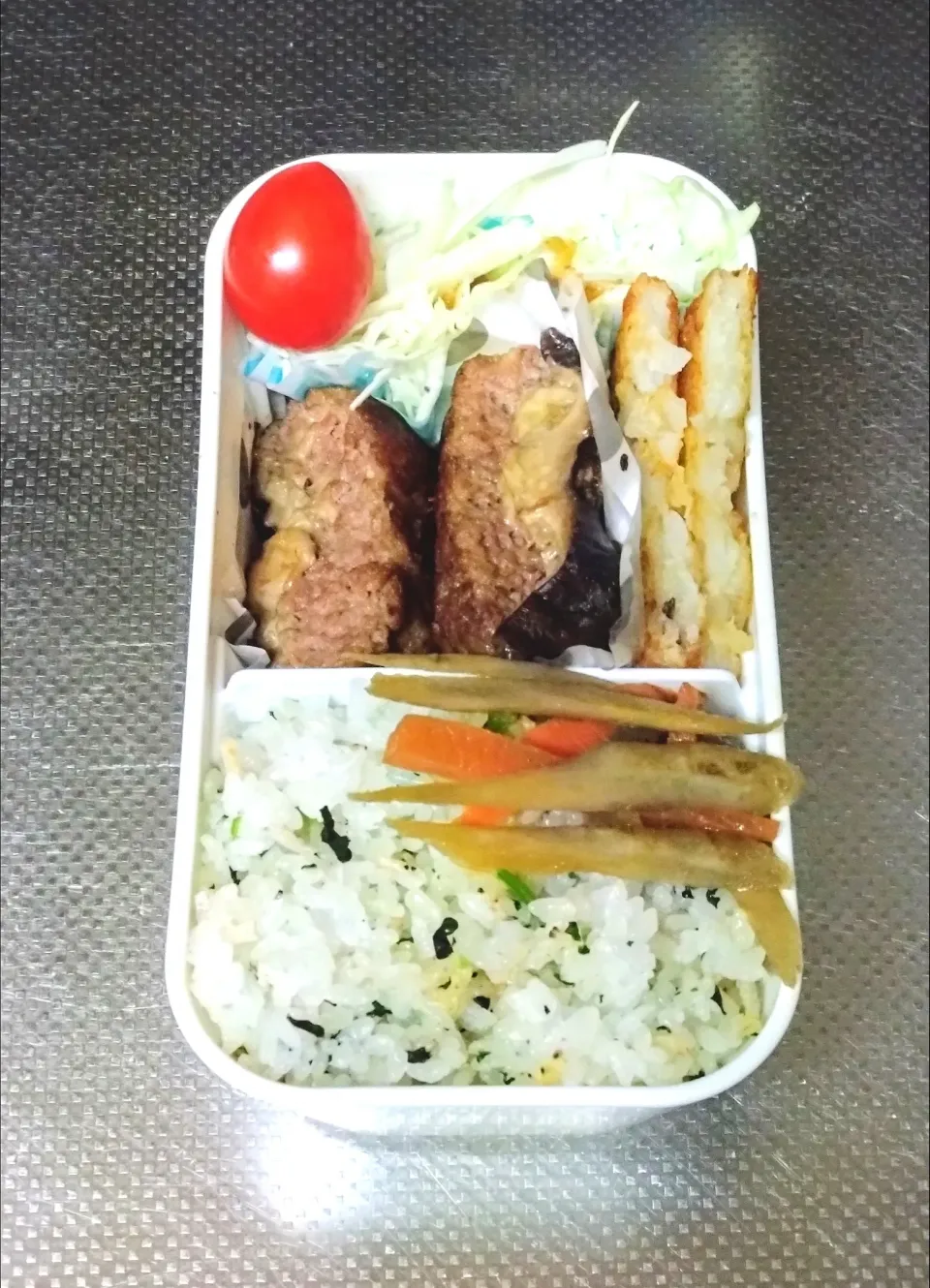 椎茸肉詰め弁当|黒川克博さん