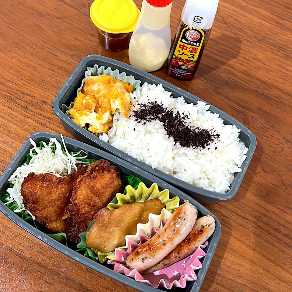 Snapdishの料理写真:2024/5/10 高2息子弁当|こうれい母さん