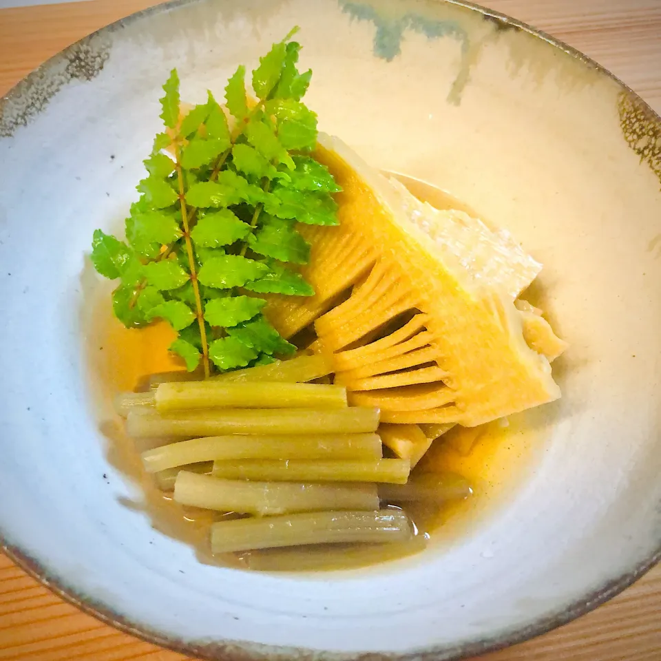 ふきと筍の煮物|ユミさん