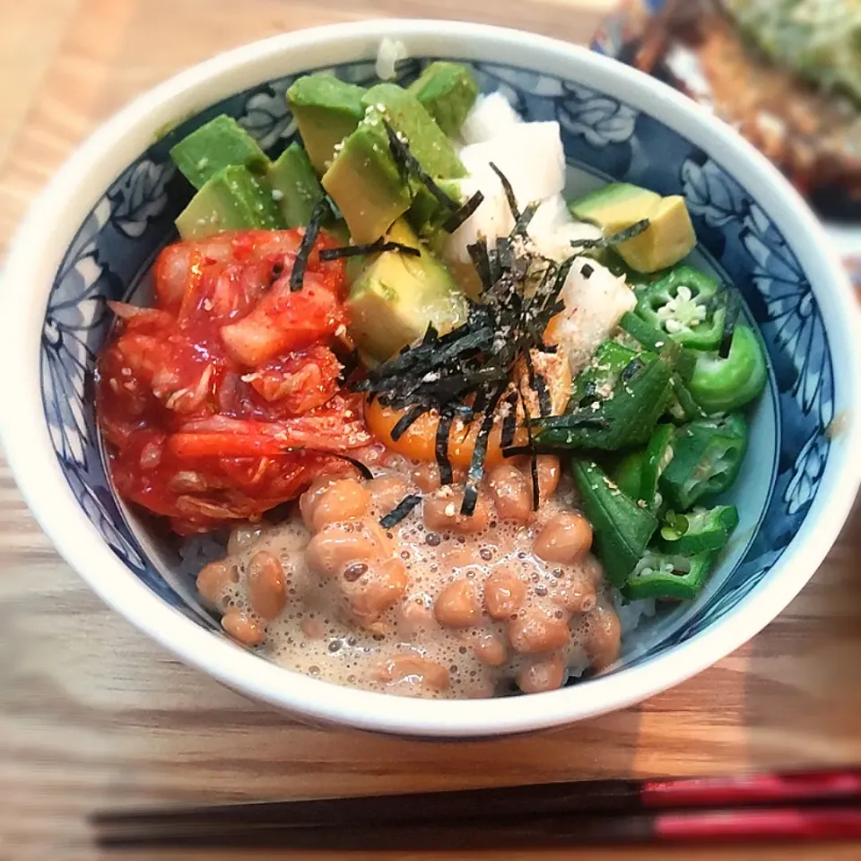 Snapdishの料理写真:ねばトロ丼|Hamuさん