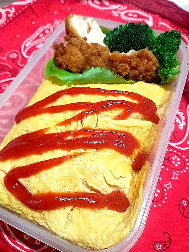 オムライスチキンカツ弁当|yayoi.Kさん