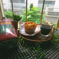 Snapdishの料理写真:バナナマフィン|かよこさん