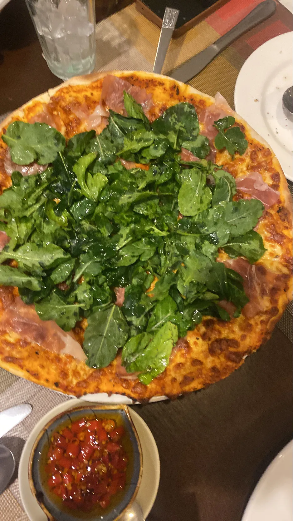 Arugula& prosciutto pizza|Ysyliciousさん