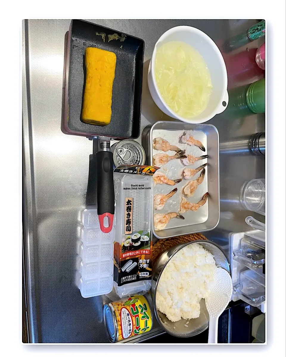 Snapdishの料理写真:お家で妊娠中に食べれるお寿司作り🍣|モモ&ハーブmama🐰🐹🐢🐠❤️さん