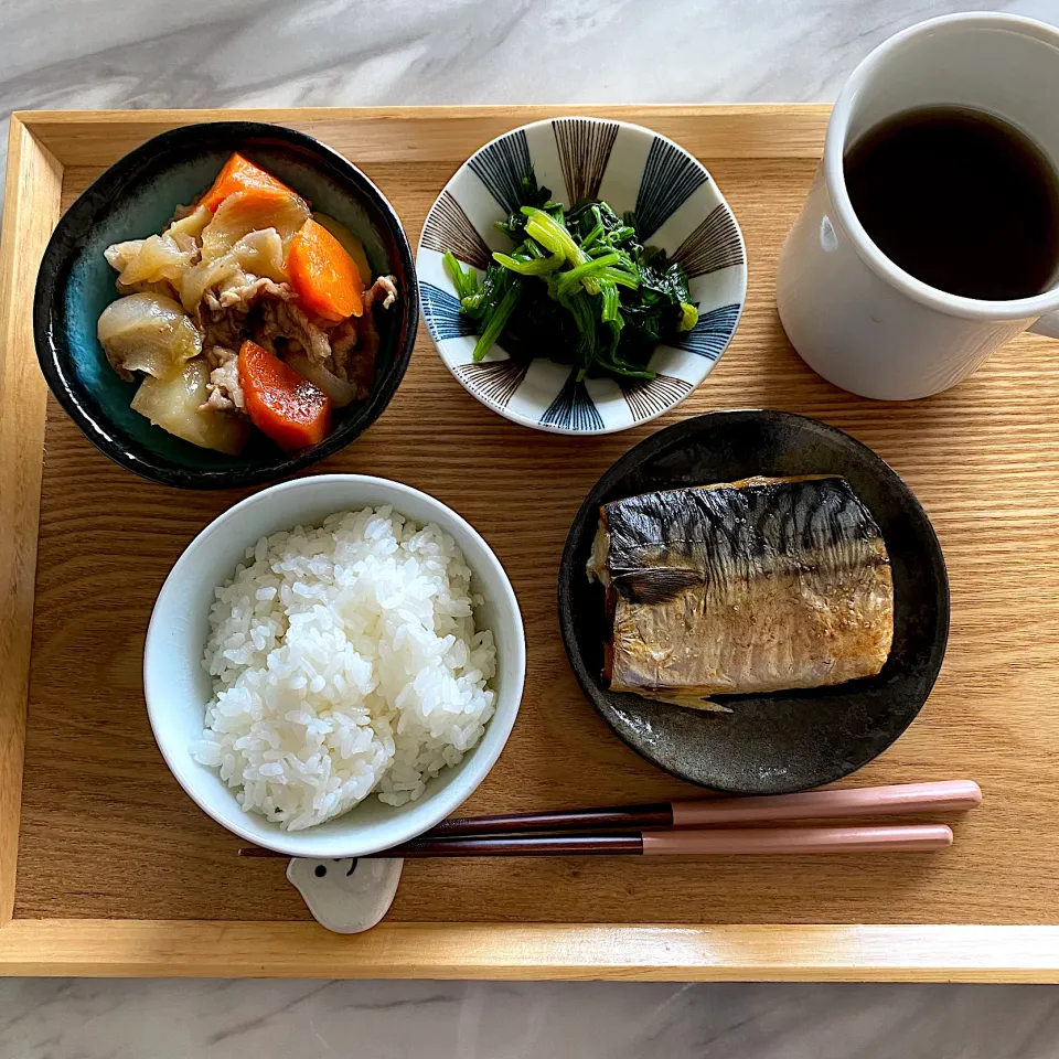 鯖塩、肉じゃが|なつこさん