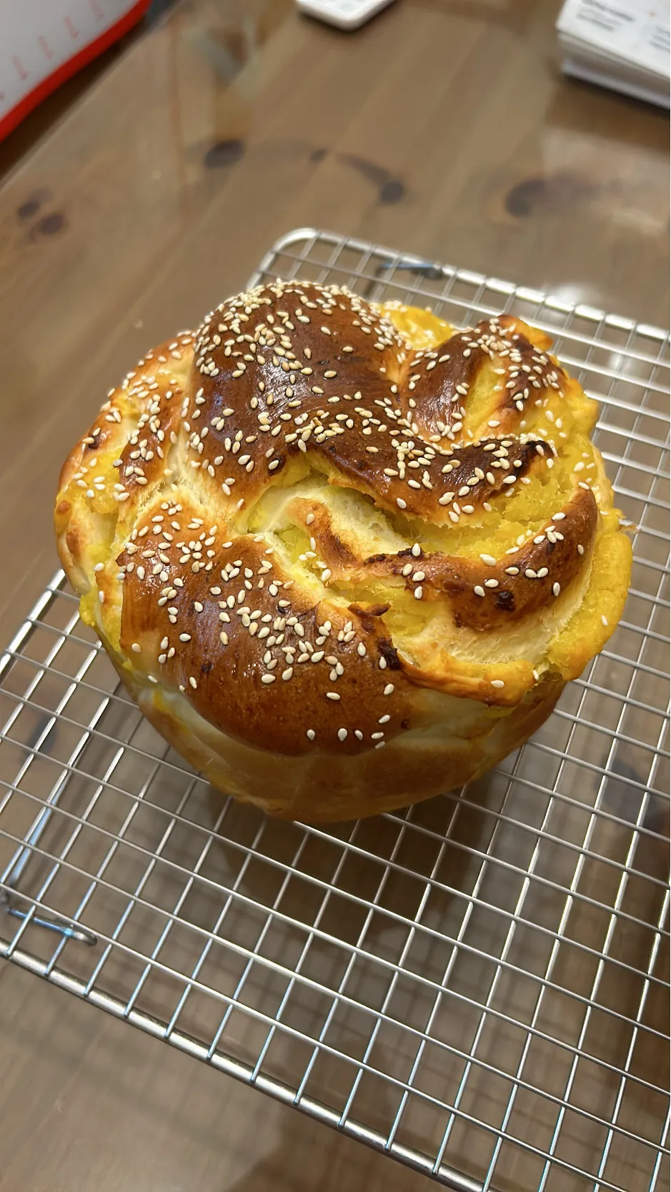 地瓜辮子手撕包                                         sweet potato braid pull-apart bread|EmilyChenさん