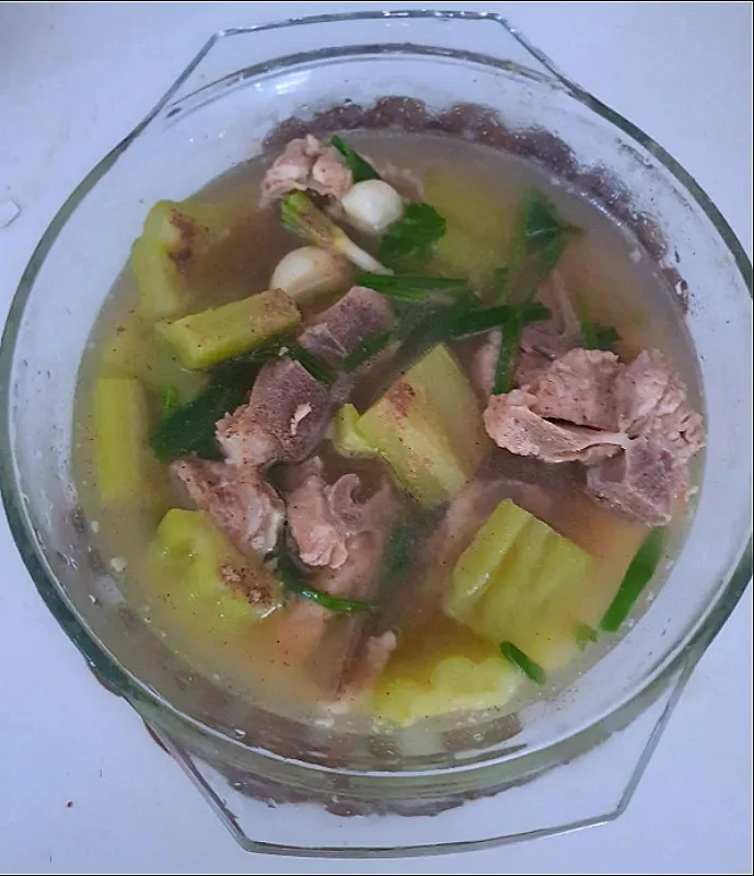 pork soup with bitter gourd|patlovestocookさん