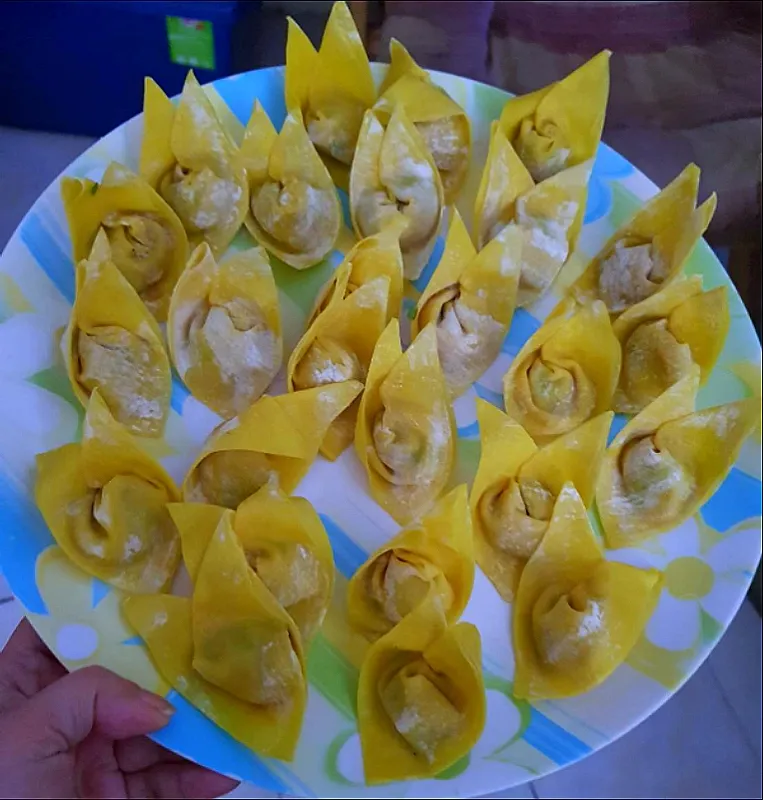 homemade minced pork dumplings🥟🥟🥟🥟|patlovestocookさん