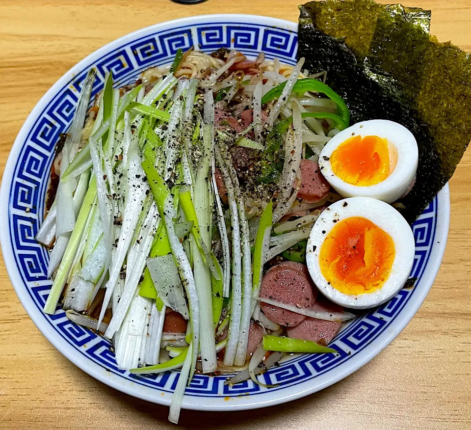 野菜味噌ラーメン|料理好きなじいさまさん