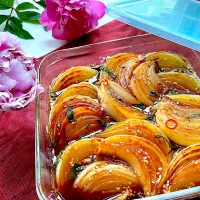 新玉葱焼き漬け