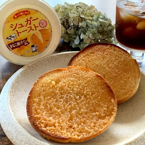 「シュガートースト きなこ揚げパン風味」を使ってみたSnapdishの料理・レシピ写真:シュガートースト　きなこ揚げパン