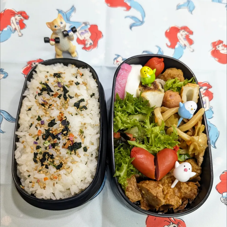 Snapdishの料理写真:2024年5月13日（月）のお弁当🍱。|ママちんさん