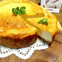 Snapdishの料理写真:甘こうじのベイクドチーズケーキ