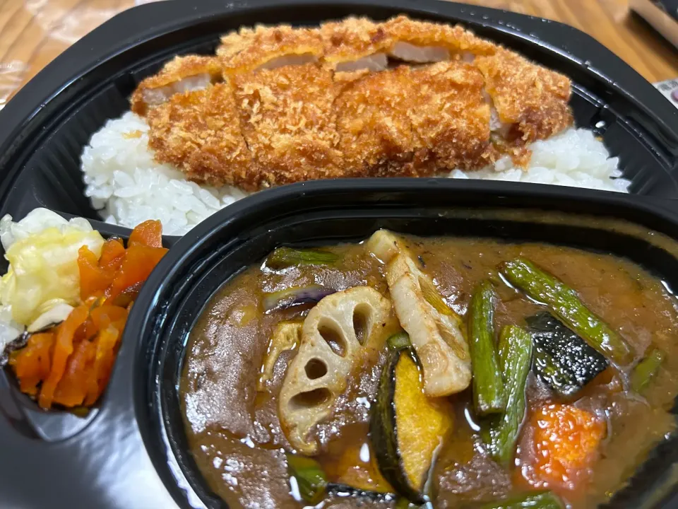 健康野菜カレー、トンカツトッピング|buhizouさん