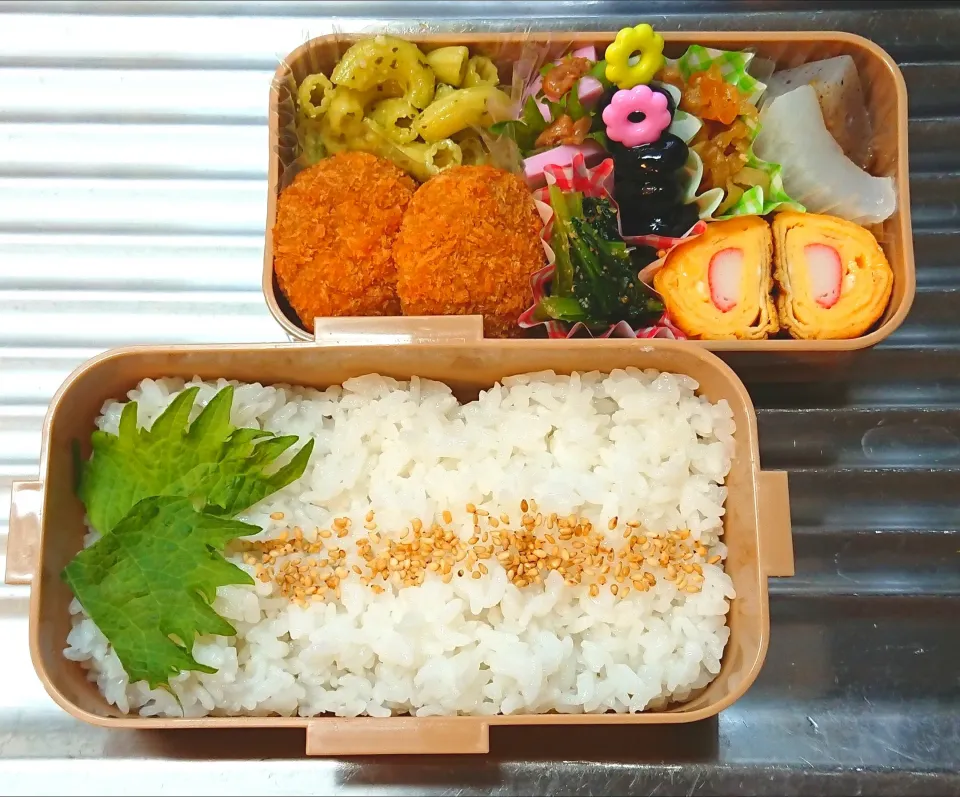 カレーコロッケ弁当|8YUKKO8さん