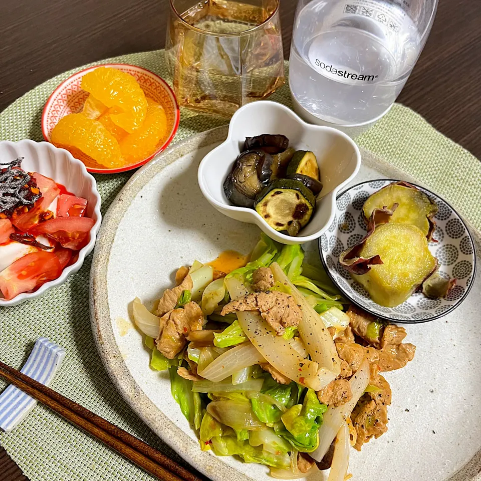 5/13晩ご飯：大豆のお肉の味噌炒め|ななみんさん