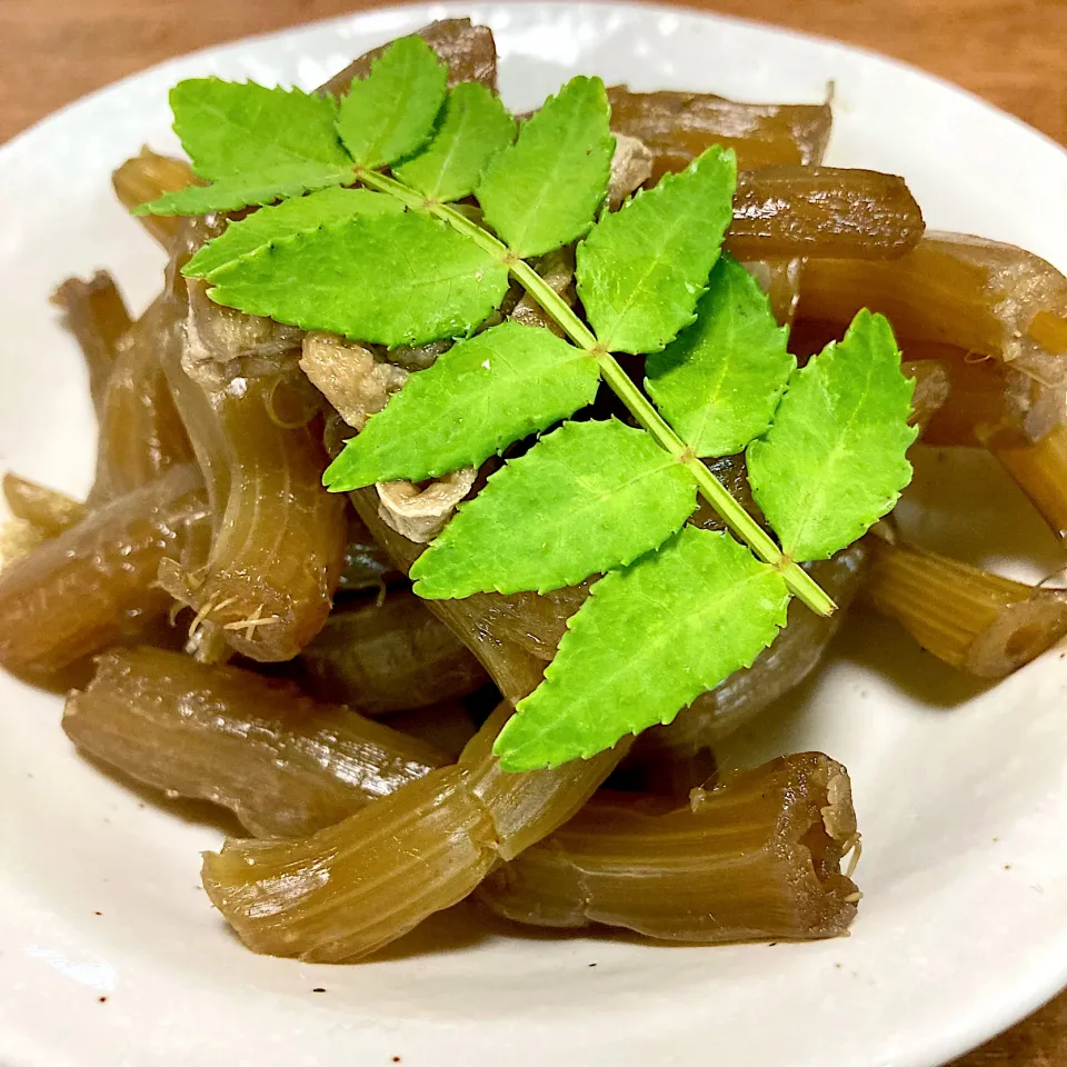 蕗の炒め煮🍀地物|まいりさん