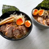 Snapdishの料理写真:おうちラーメン|kysbooさん