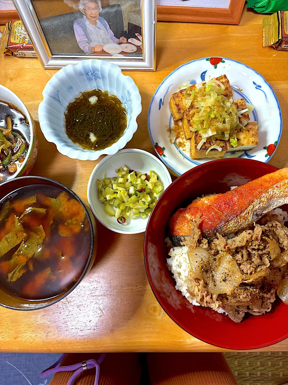 Snapdishの料理写真:豪華1人ご飯🐟|Makokoさん