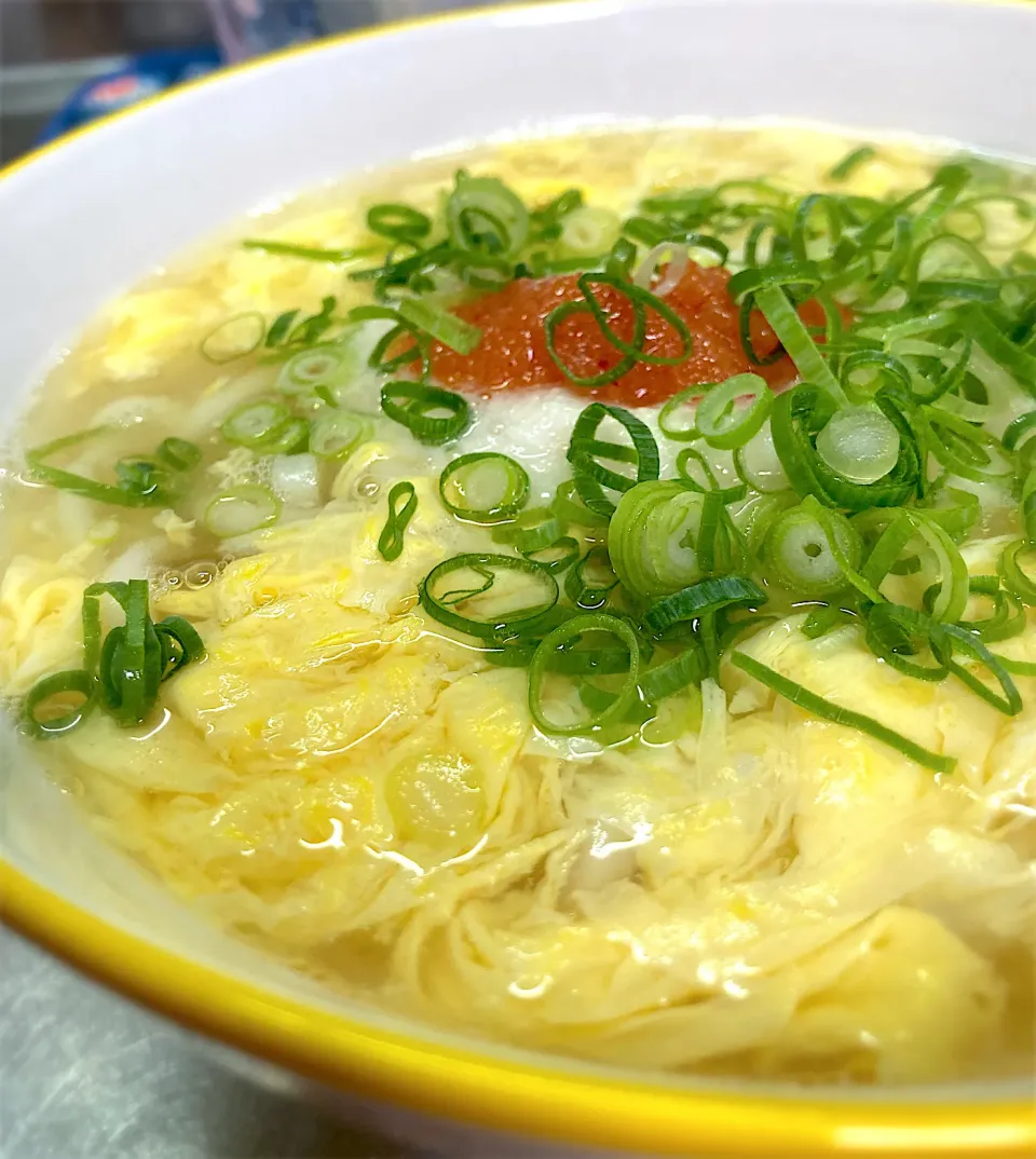 明太子あんかけうどん◥█̆̈◤࿉∥|さくらさん