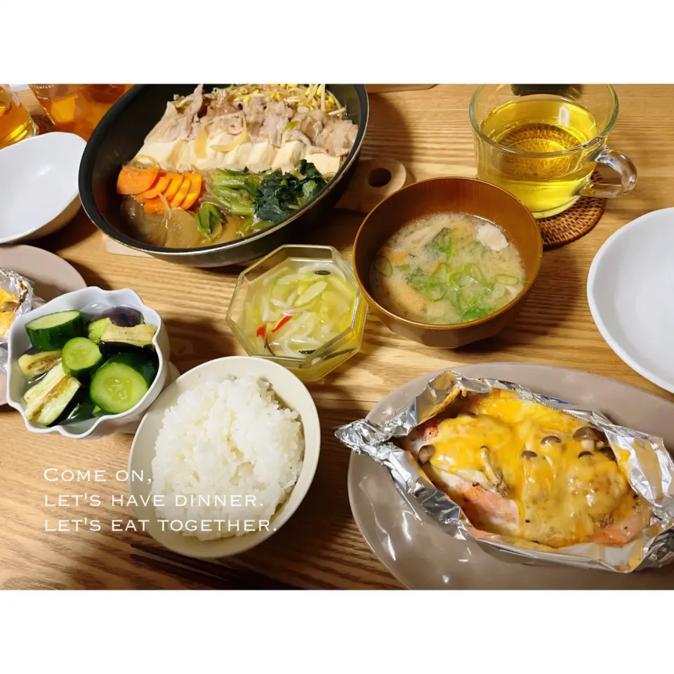 Snapdishの料理写真:ある日の晩ごはん。|aki_puさん