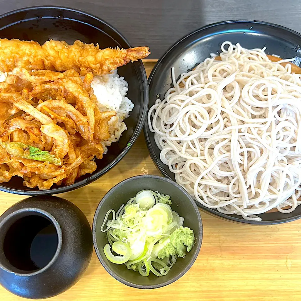 天丼そばセット|Food is lifeさん