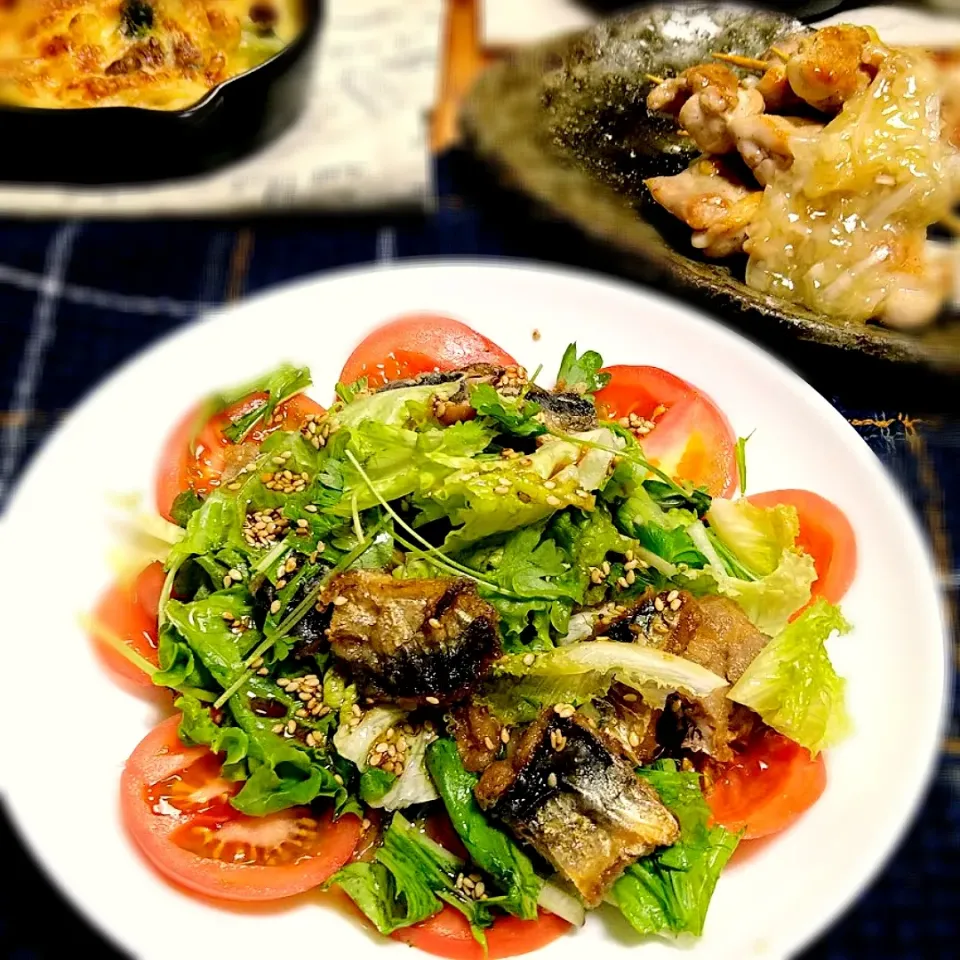 揚げ鰯の香味だれdeデリ風に🥗|とまと🍅さん