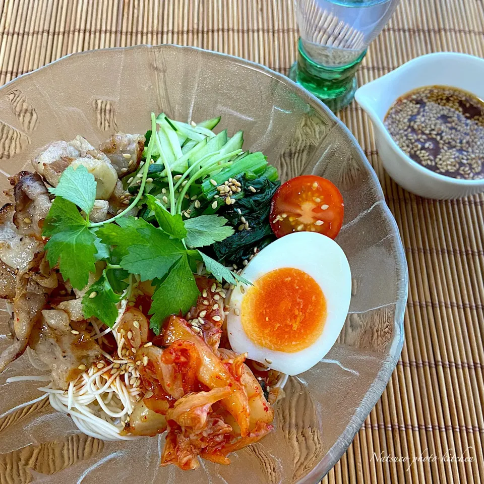 お豆腐麺で作る『韓国風♪冷んやりヘルシービビン麺』|ナツ1224さん