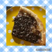 Snapdishの料理写真:シュガートーストザクザクチョコチーズピザ🍕|rinnさん