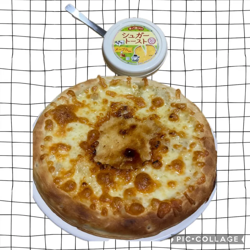 シュガートーストメープルチーズピザ🧀|rinnさん