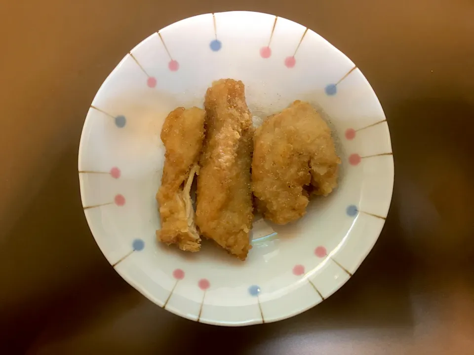 餃子の王将 鶏の唐揚(ハーフ)|ばーさんさん