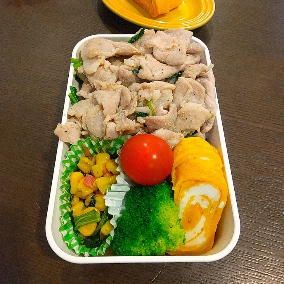 Snapdishの料理写真:豚の塩ダレ焼き弁当🍱|Rieさん