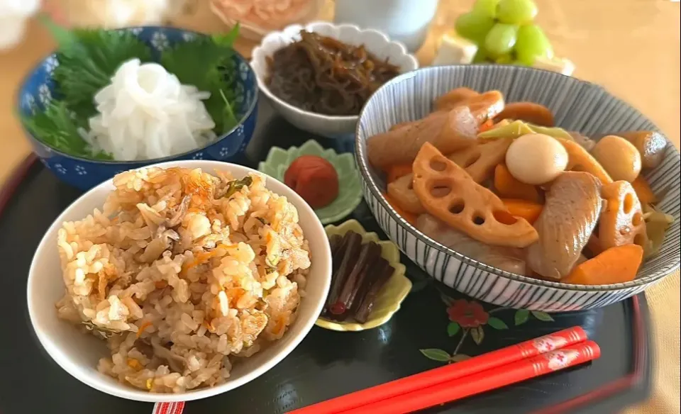 きのこ炊き込みご飯|アカネ💖さん