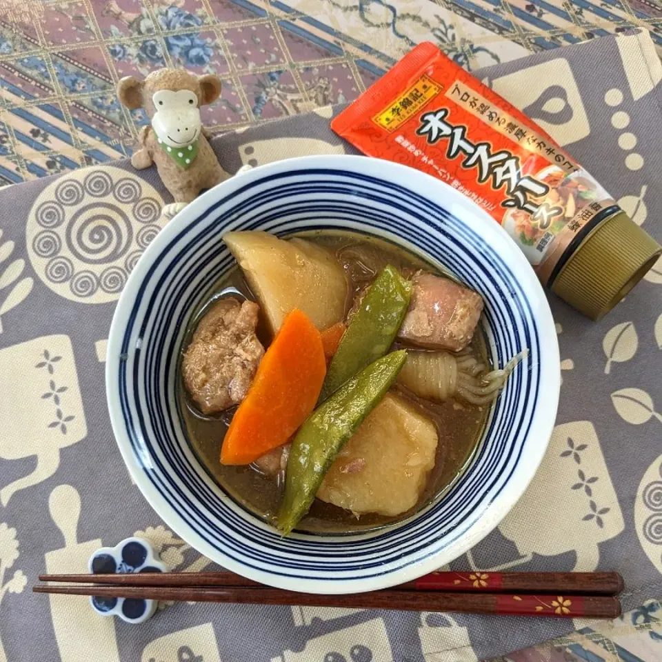 Snapdishの料理写真:オイスターソース鶏肉じゃが😊|naonaomimichanさん